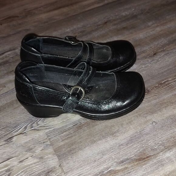 B.O.C. black Mary Jane style shoes Sz EU 38. US 7 - Picture 5 of 7